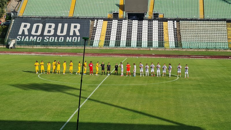 Amichevole al Franchi: Siena travolto 1-6 dal Cittadella Vis Modena