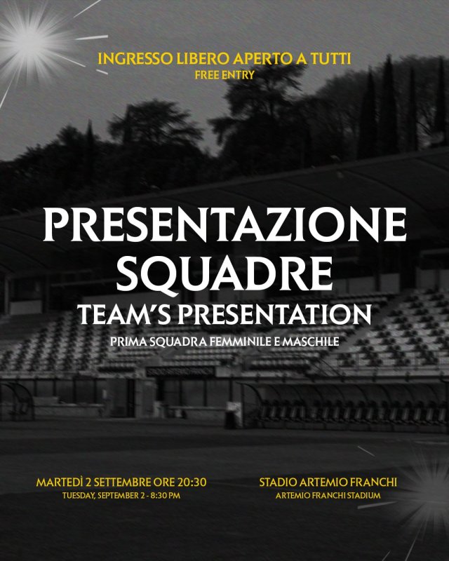 Siena FC: il 2 settembre la presentazione ufficiale delle squadre