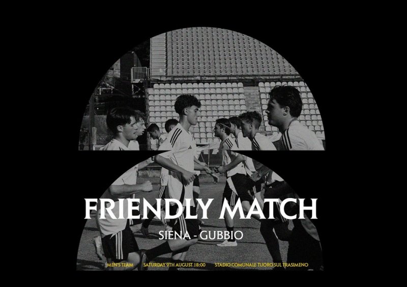 Siena-Gubbio: amichevole il 9 agosto