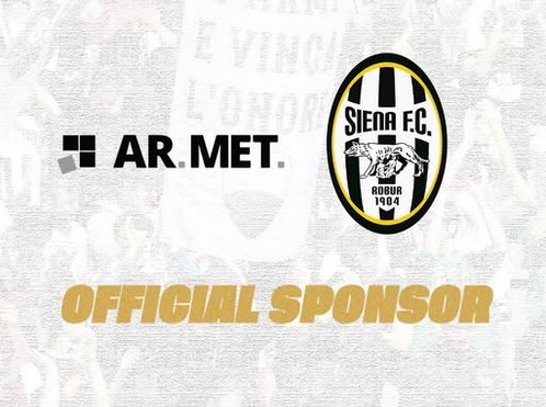 È ufficiale: AR.MET. sarà al fianco del Siena FC anche per le prossime tre stagioni